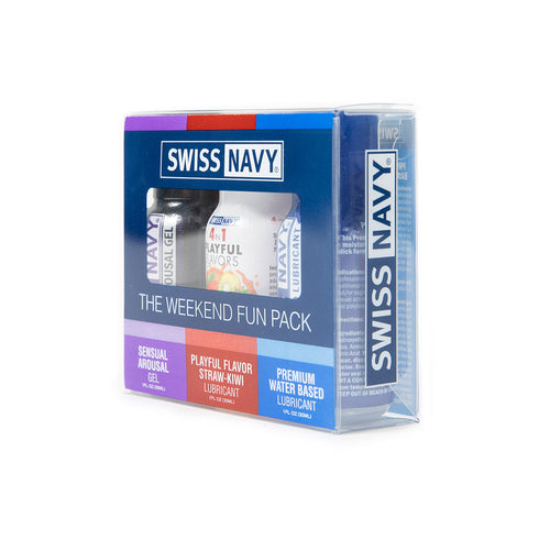 Swiss Navy Weekend Fun Pack of 3